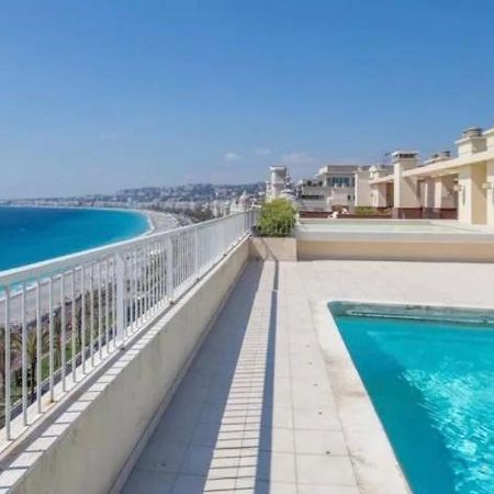 Le Royal, Spacious Seaside Apartment Rooftop And Pool Ніцца Екстер'єр фото